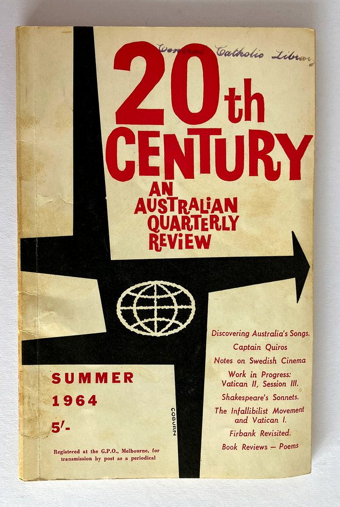 Twentieth Century [20th]: An Australian Quarterly Review - Vol XIX No 2, Summer 1964