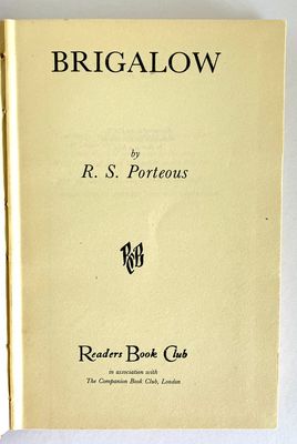 Brigalow by R S Porteous