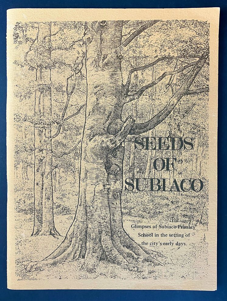 Seeds of Subiaco: Glimpses of Subiaco Primary School in the Setting of the City’s Early Days