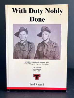 With Duty Nobly Done by Enid Russell