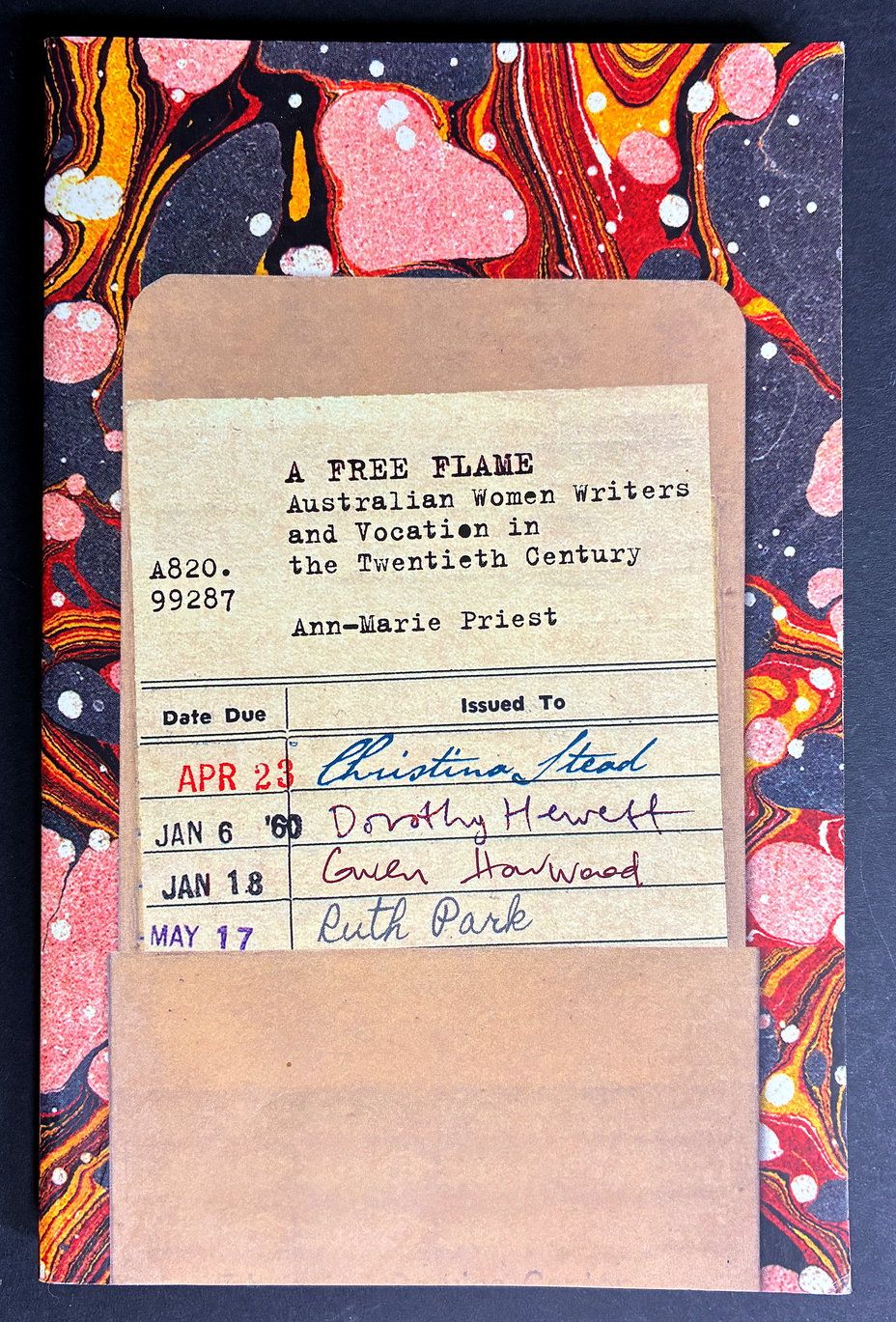 A Free Flame: Australian Women Writers and Vocation in the Twentieth Century by Ann-Marie Priest