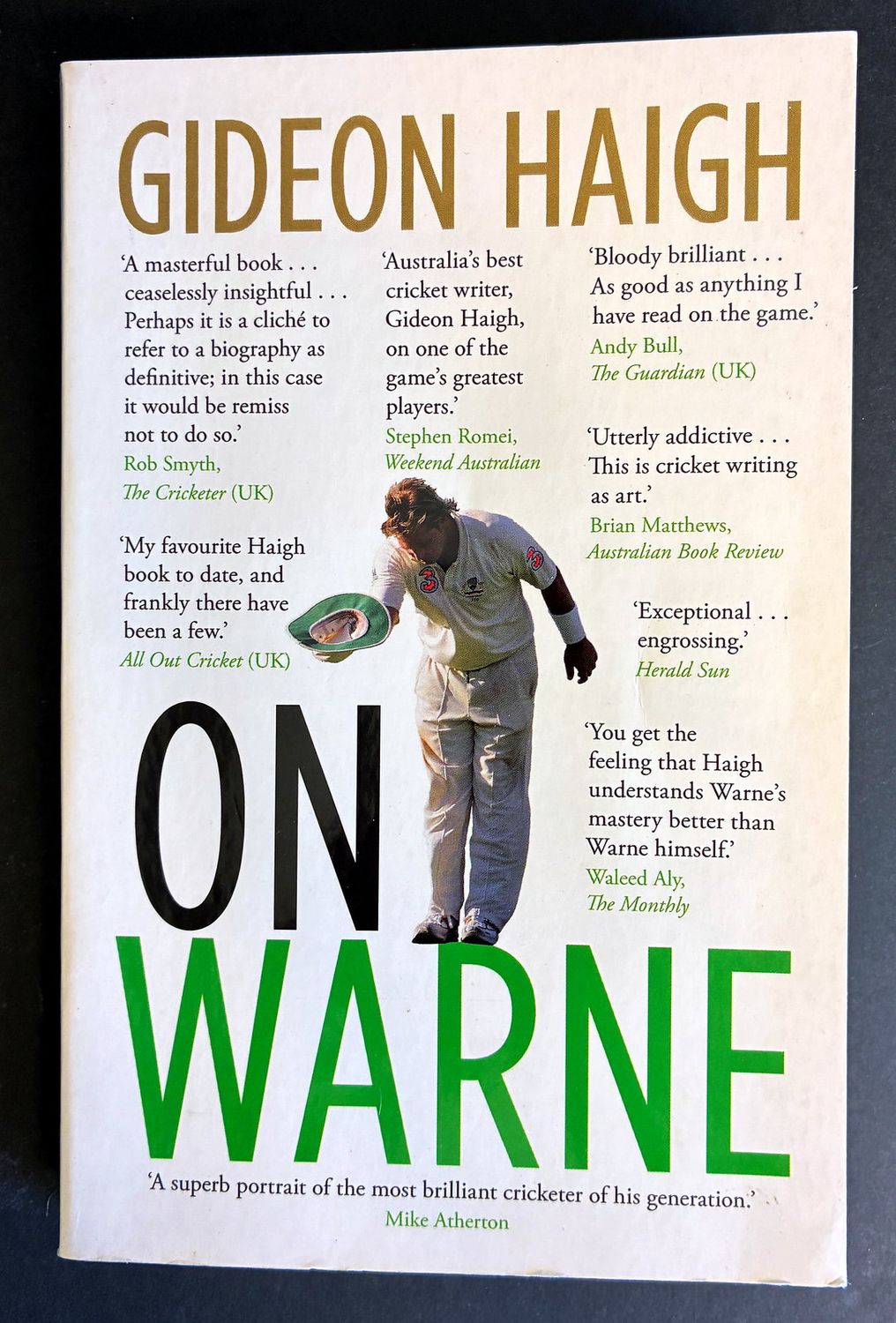 On Warne by Gideon Haigh