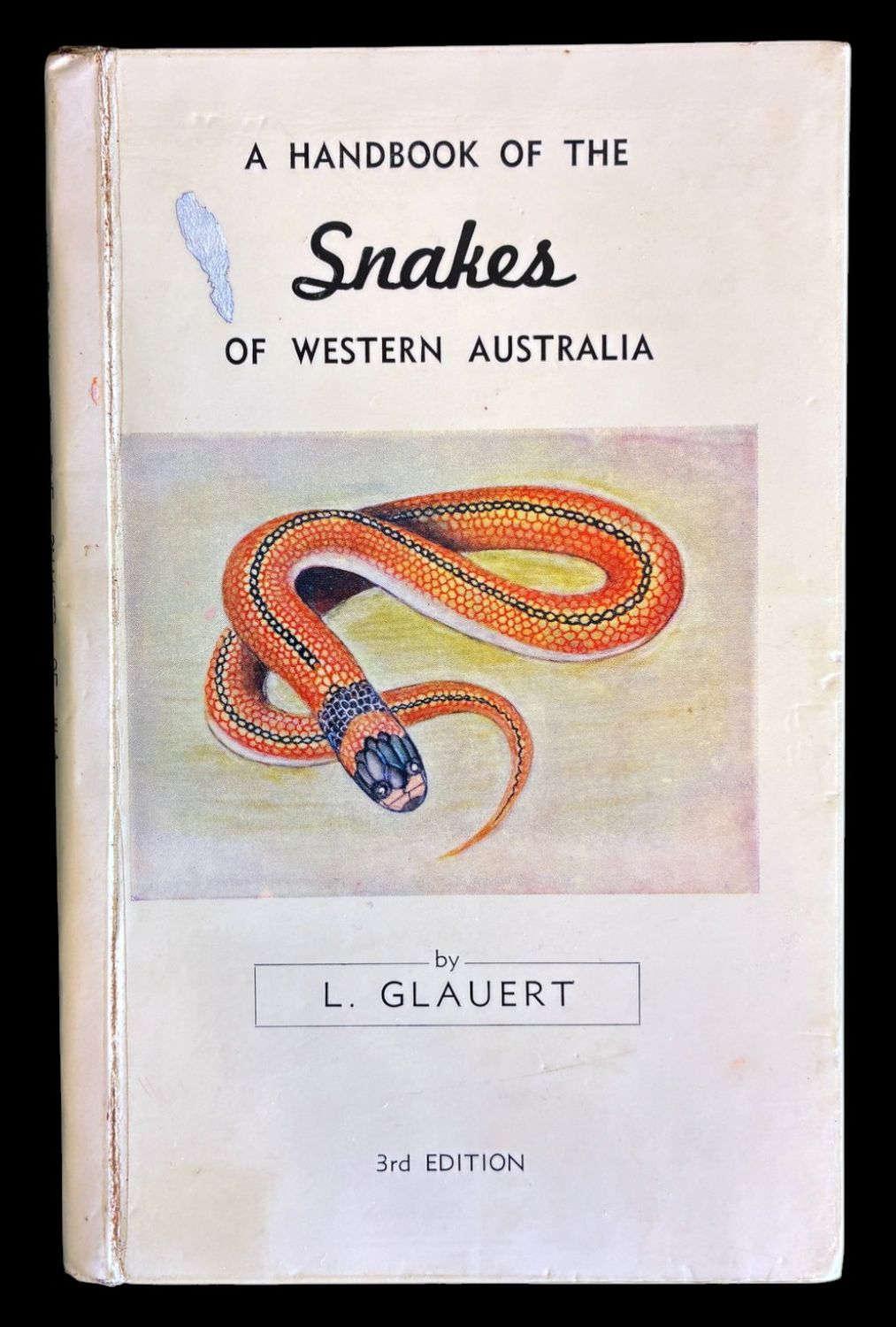 A Handbook of the Snakes of Western Australia by L Glauert