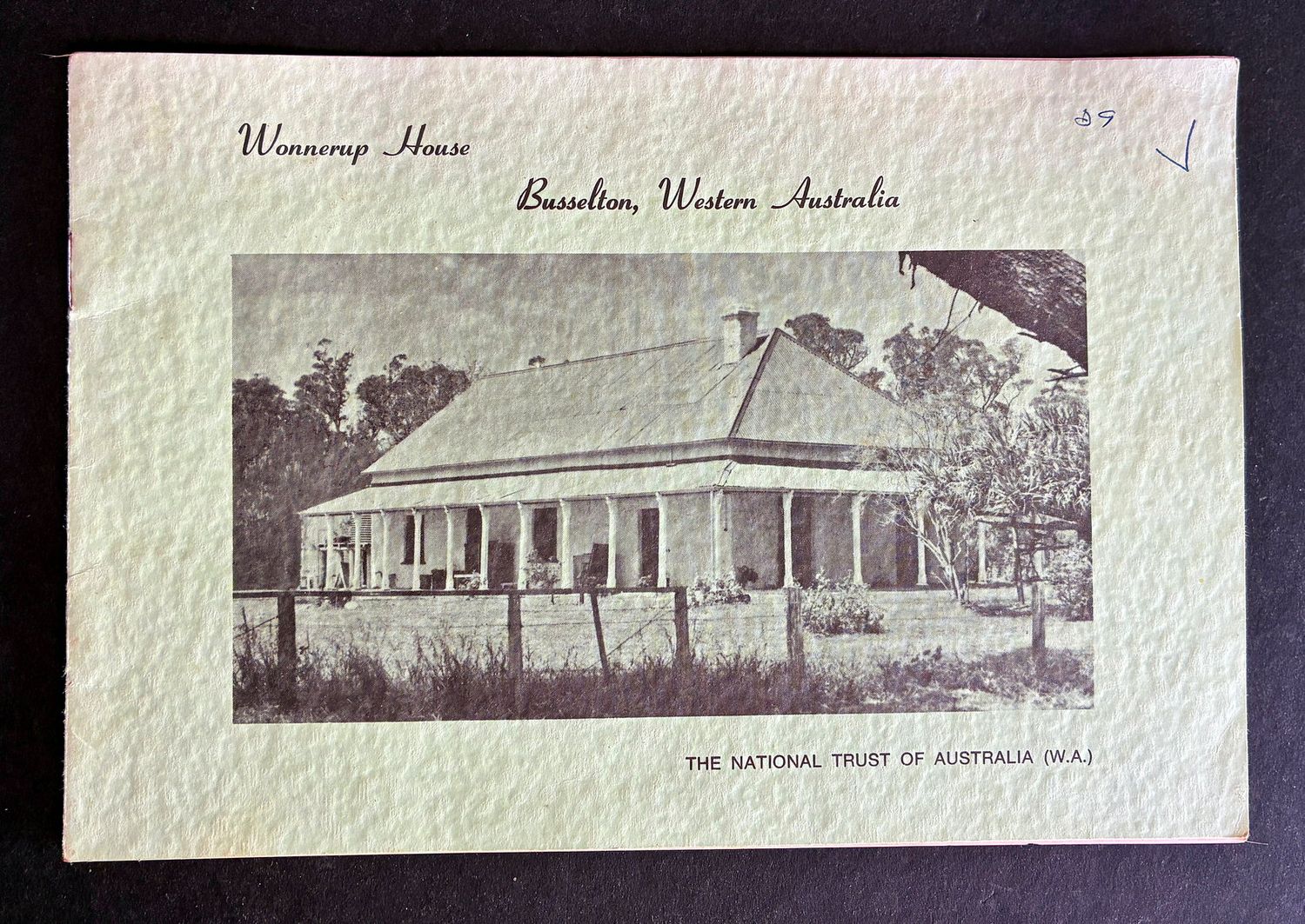 Wonnerup House Busselton Western Australia by the National Trust of Australia (WA)