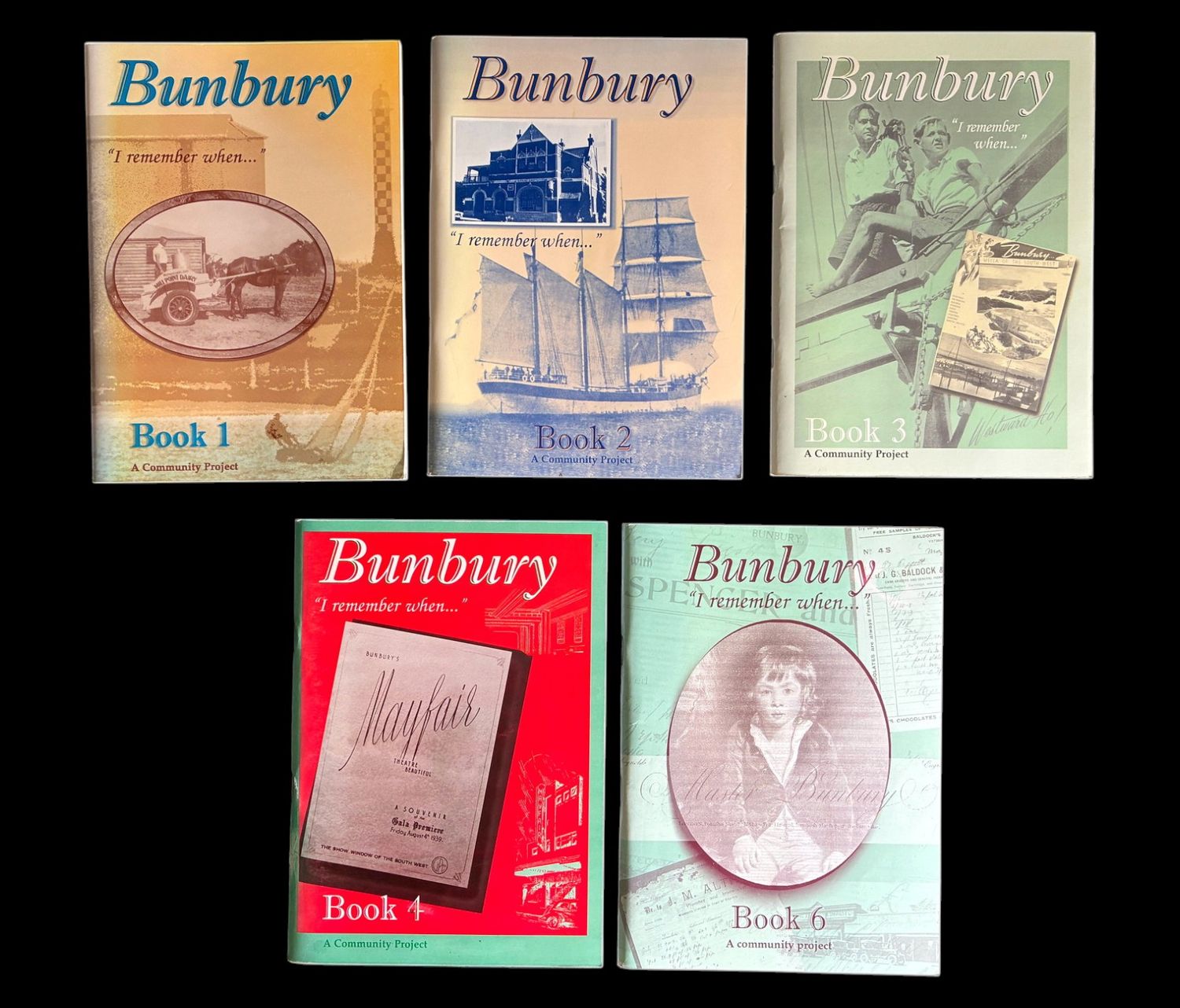 Bunbury, I Remember When: Book 1-6