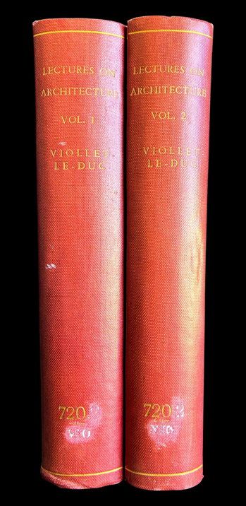 Lectures on Architecture Volume 1 and 2: Translated from the French of E Viollet-le-Duc by Benjamin Bucknall