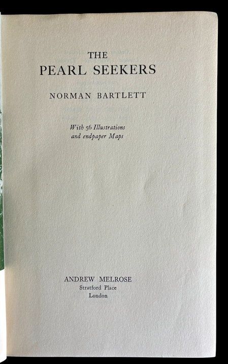 The Pearl Seekers by Norman Bartlett