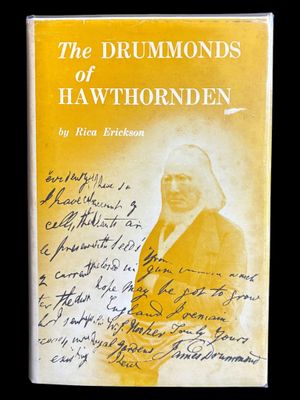 The Drummonds of Hawthornden by Rica Erickson