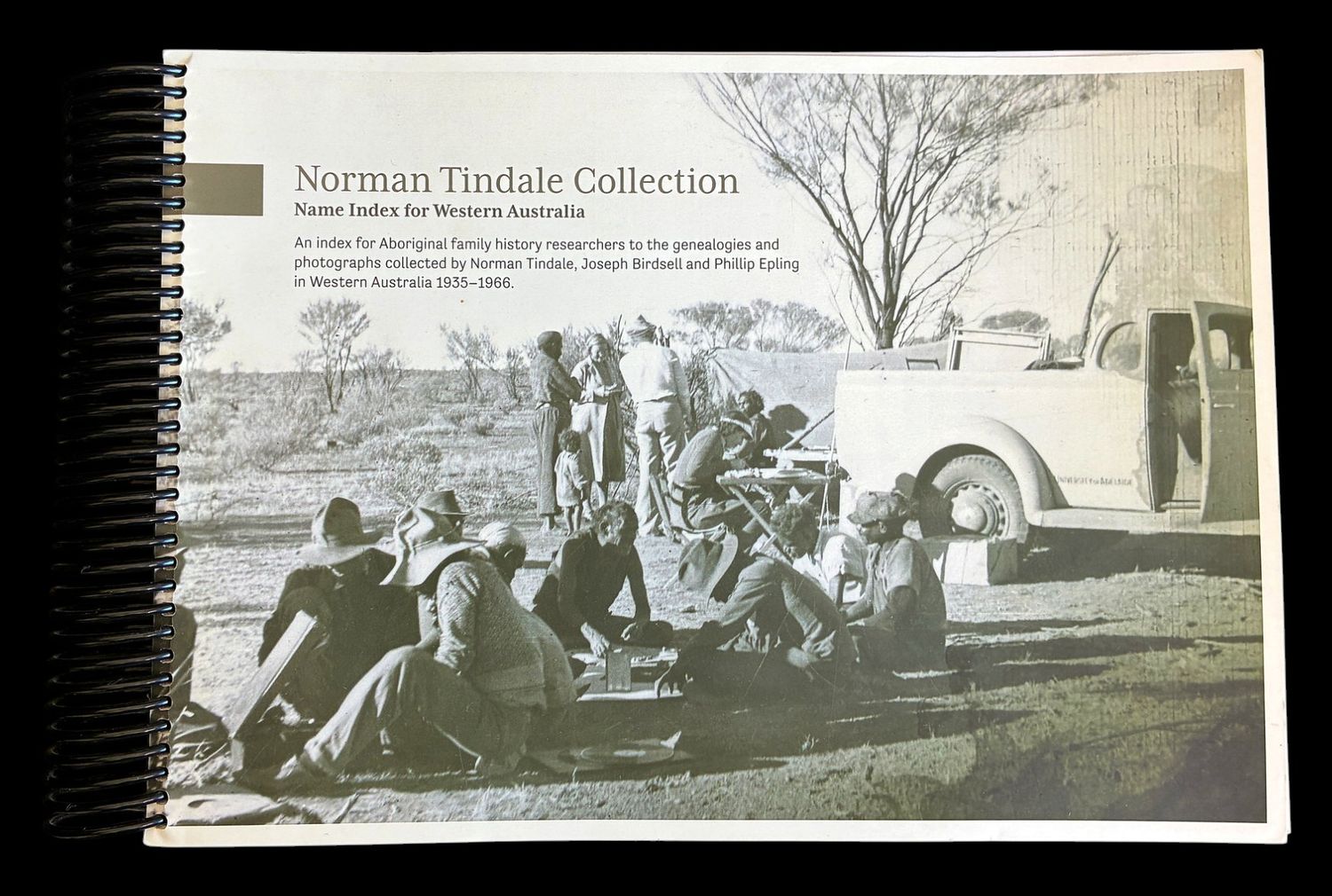 Norman Tindale Collection: Name Index for Western Australia