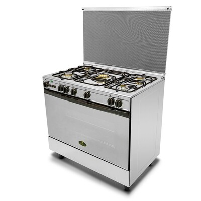 فرن كريازي 5 شعلة جوكر دى لوكس امان كامل بمروحة 60 * 90 Jokar 9700W/1F