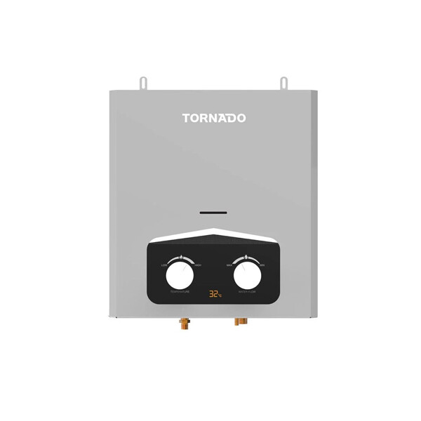 GH-6SN-S سخان تورنادو 6 لتر غاز - ديجيتال سيلفر