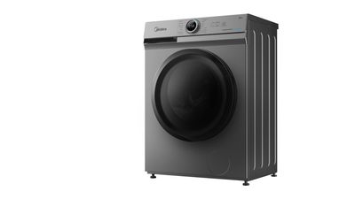 غسالة ملابس اتوماتيك ميديا 7 ك ديجيتال انفرتر 1400 لفة - بخار – سيلفر MF100W70B/TT