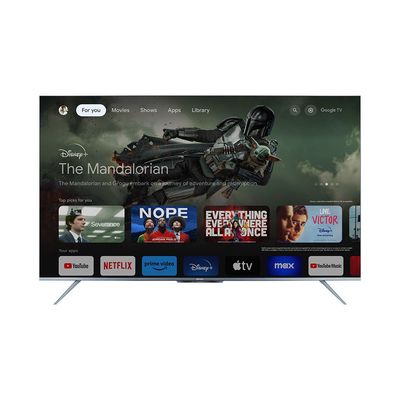 تليفزيون شارب  55 بوصة  LED  4K-  سمارت بدون فريم – رسيفر 4T- C55 FL6EX