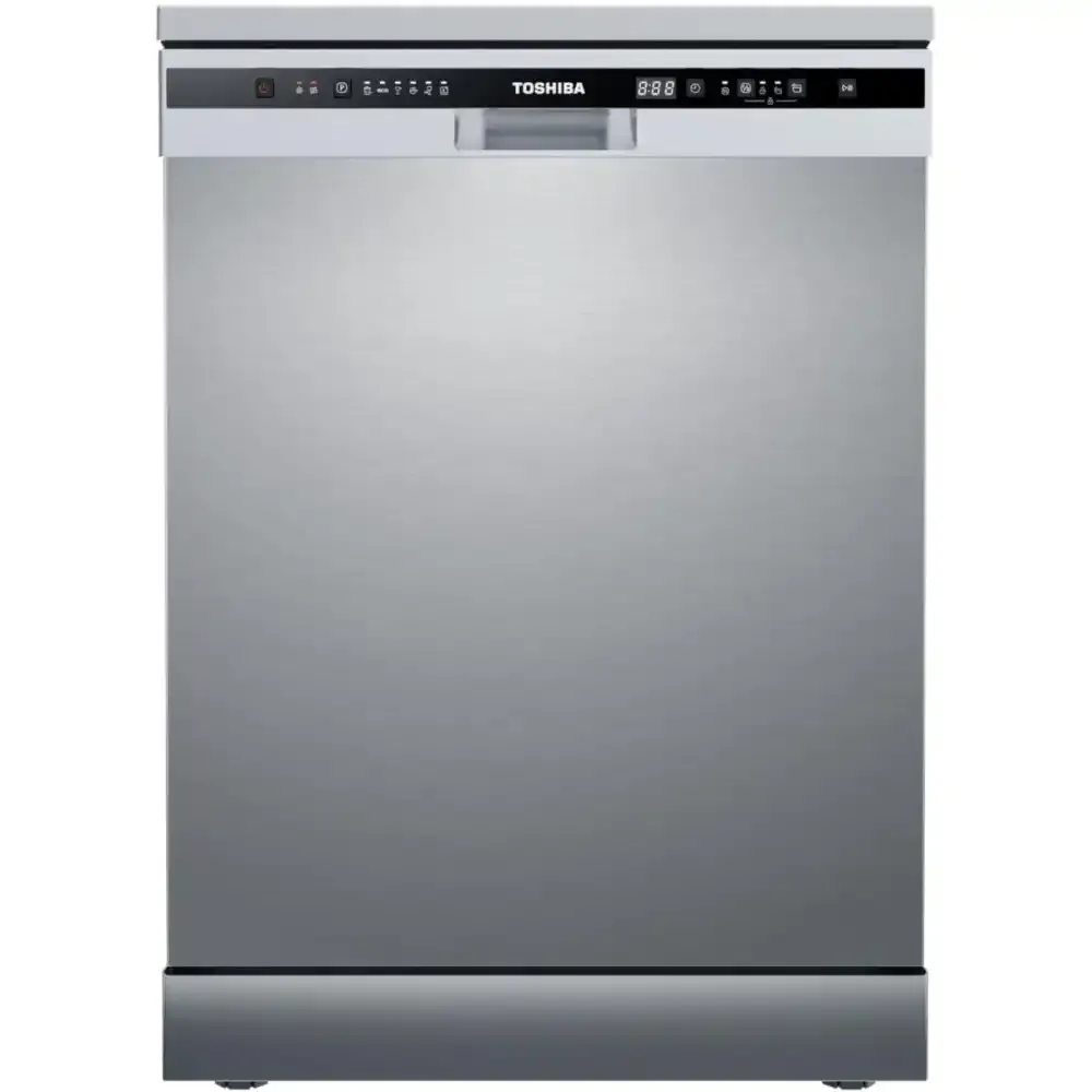 غسالة اطباق توشيبا 13  فرد ديجيتال - فضى – 6 برنامج   DW-13F8AF( SS ) – EG  