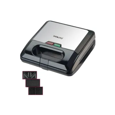 ساندوتش ميكر سوكانى 3*1 750 وات KJ-303 ساندوتش ميكر سوكانى 3*1 750 وات KJ-303