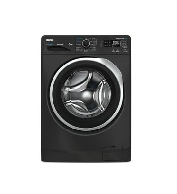 TC4- ZWF8240 DV5(448)  غسالة ملابس زانوسي اوماتيك بيرلا ماكس 8 ك ديجيتال1200لفة بخارفضي غامق باب رمادي