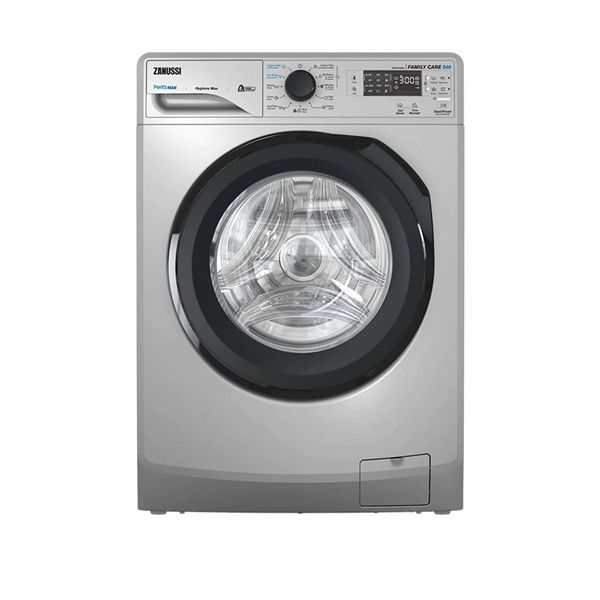 غسالة ملابس زانوسي اوتوماتيك بيرلا ماكس 7 كيلو ديجيتال 1200 لفة بخار فضي باب اسود TC4 - ZWF7240SB5 غسالة ملابس زانوسي اوتوماتيك بيرلا ماكس 7 كيلو ديجيتال 1200 لفة بخار فضي باب اسود TC4 - ZWF7240SB5