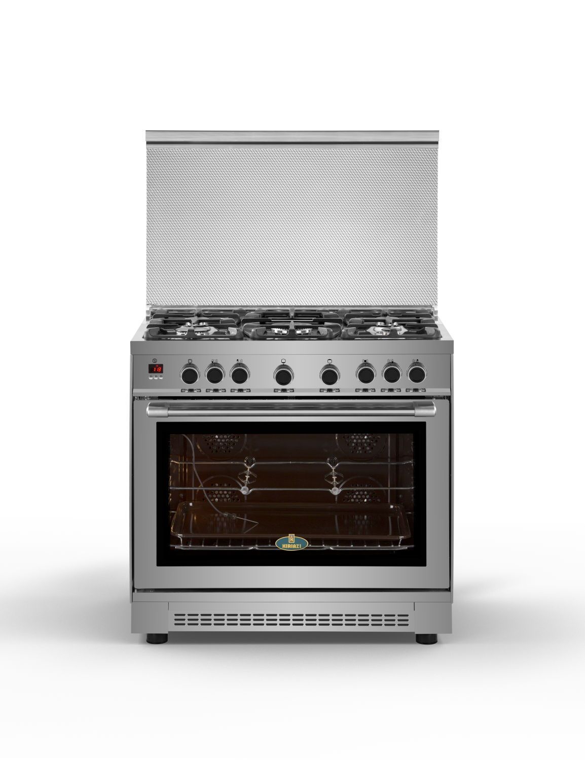 فرن 5 شعلة ستانلس سمارت - غاز طبيعي فرن 5 شعلة ستانلس سمارت - غاز طبيعي