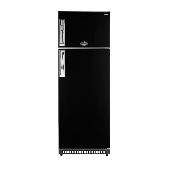 ثلاجة كريازي 330 لتر - k330 (اسود / فضى)