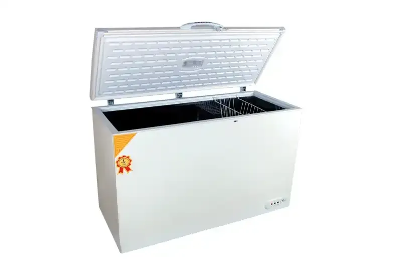 فريزر افقى الاسكا 377 لتر ابيض بالعجل   CH400 –ST  