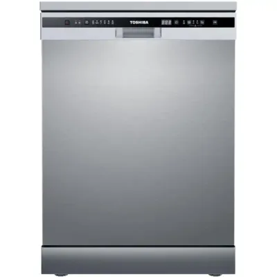 غسالة اطباق توشيبا 13  فرد ديجيتال - فضى – 6 برنامج   DW-13F8AF( SS ) – EG  
