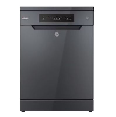HF3E9L0A-EG  غسالة اطباق هوفر 60 سم - 13 فرد انفرتر – 5 برنامج – ديجيتال – رمادى غامق