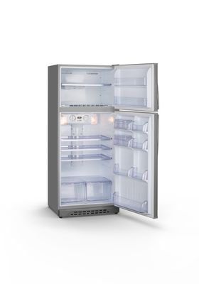 ثلاجة كريازى لؤلؤه 535 لتر - سيلفر E550N/2