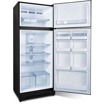 ثلاجة كريازى سولتير تربو - 370 لتر - ليد اسود KH371NV/2
