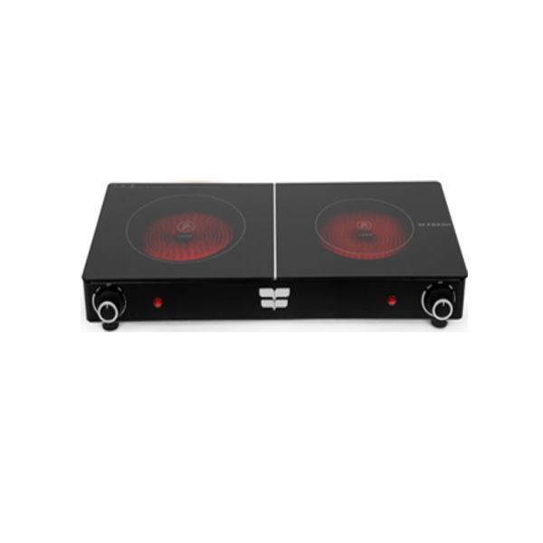 مسطح طباخ فريش كهربائي سيراميك 2 عين اسود  FE ــ C2800B ــ F500013424