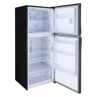 ثلاجة فريش 2 باب 329 لتر – نوفروست ميكانيكال - اسود FNT- BR370 BB 500009015
