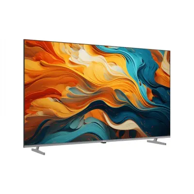 تليفزيون هاير 50 بوصة ريسيفر سمارت جوجل DOBLY AUDIO 4K QLED FRAMELESS H50S80EU