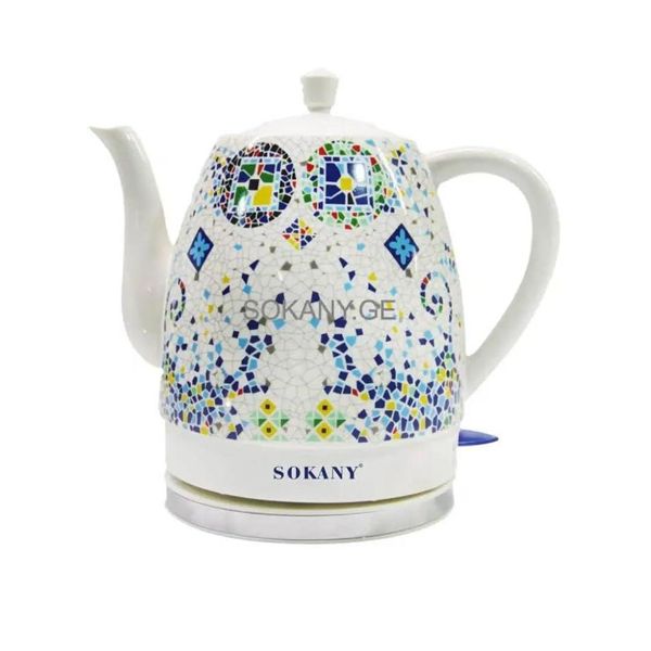 غلايه سوكانى ابريق مزخرف 1.5 لتر 1000 وات SK- 09008