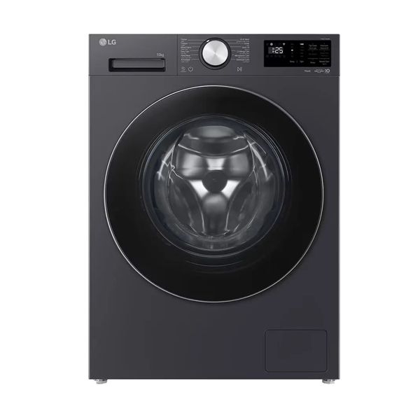 F4X5RYG24 /  ط  DD - 6MOTION  فيفاتشى ديجيتال10 ك 1400  ديجيتال -رمادى غامق–واىفاى - بخار LG  غسالة ملابس