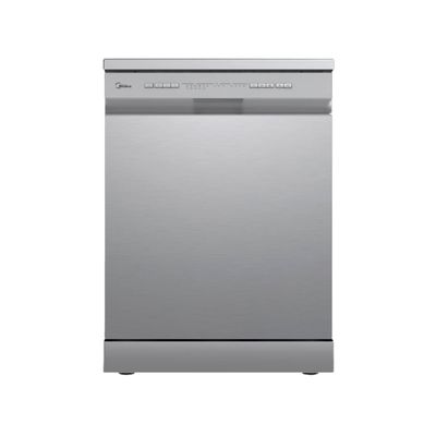 غسالة اطباق ميديا 13 فرد فضي GTIN - MDWPF 1333 C ( SS ) – W– EG