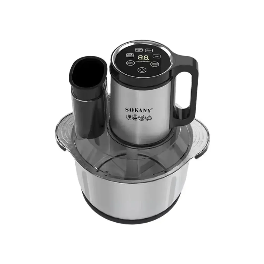 SK-06013N   كبه سوكانى استنالس 6*1 ديجيتال 5.5لتر1200وات