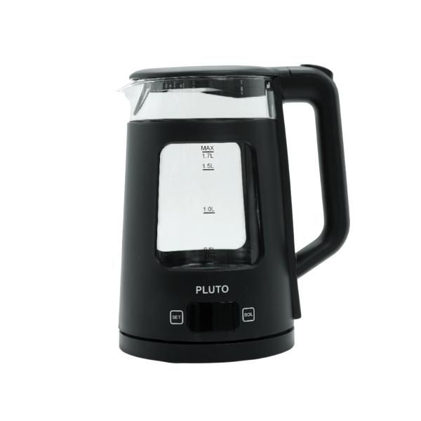 PL - KE1722-GDD (810304) كاتيل بلوتو زجاج مغطى بطبقة من البولى كربونيت 1.7 لتر 2200 وات