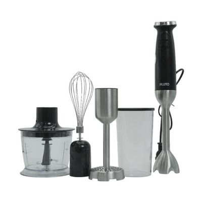 PL-HB1200 (810312 ) هاند بلندر  بلوتو ستانلس 1200 وات مع كبة 500مل متعدد الاسلحة