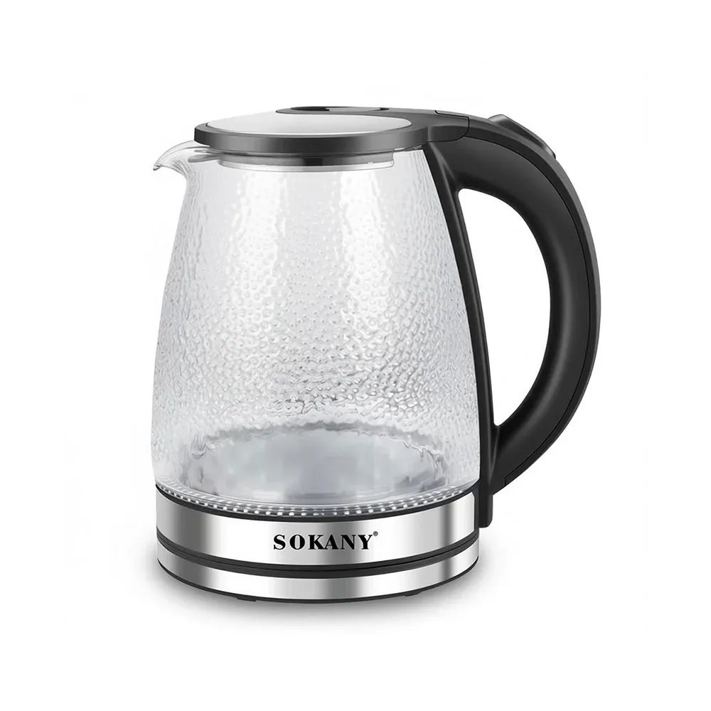 غلاية زجاج سوكانى 1500 وات 1.7 لتر SK-09087