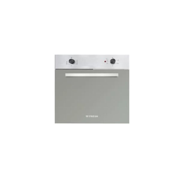 فرن فريش 5 ش بيلت ان 60 استنلس غاز/ شواية كهرباء - سوفت كلوز   F500017507