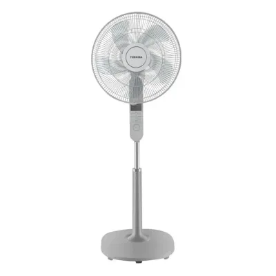 LED F-ASE60EG ( W )  مروحة استاند توشيبا 16 بوصة – ابيض – ريموت -  شاشة