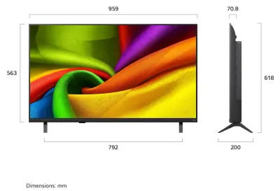 (UHD SMART 4K ( M. R43 NU850 B6LA – UHD  تليفزيون 43  بوصة ال جى بالريسيفر