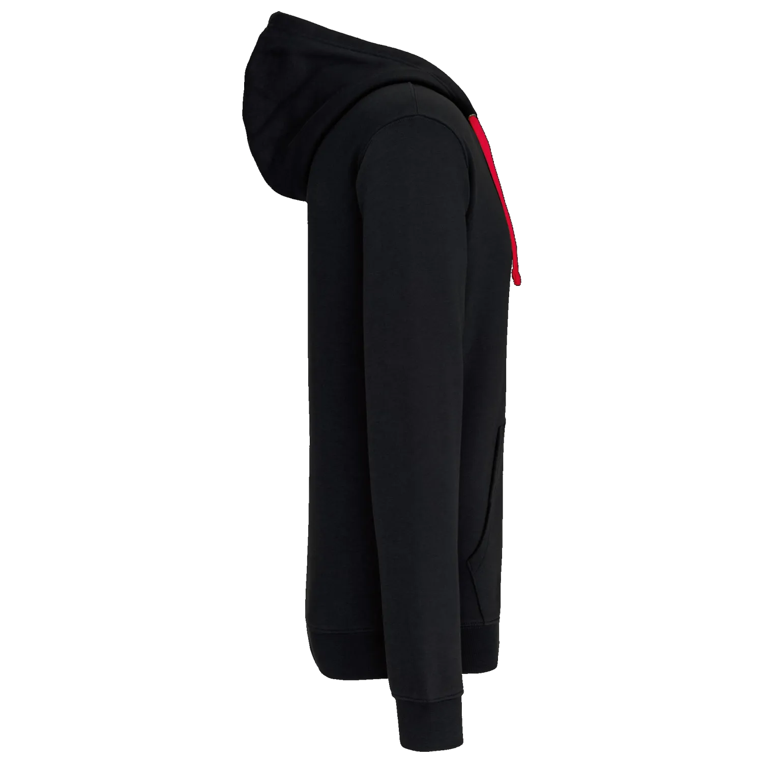 Sweat-shirt zippé capuche contrastée homme
