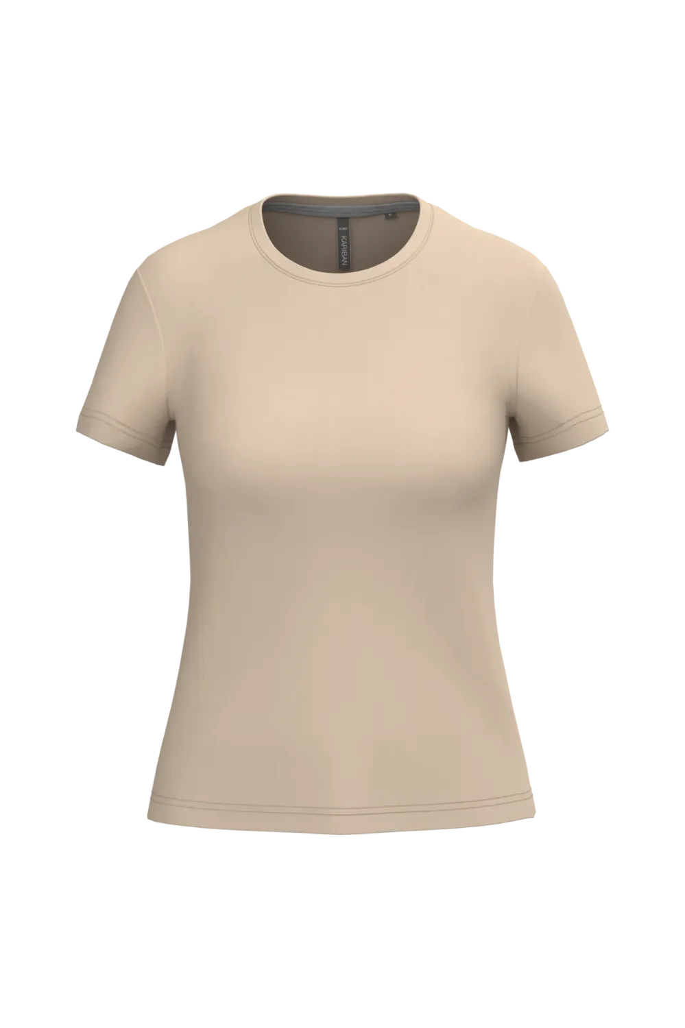 T-shirt col rond manches courtes femme