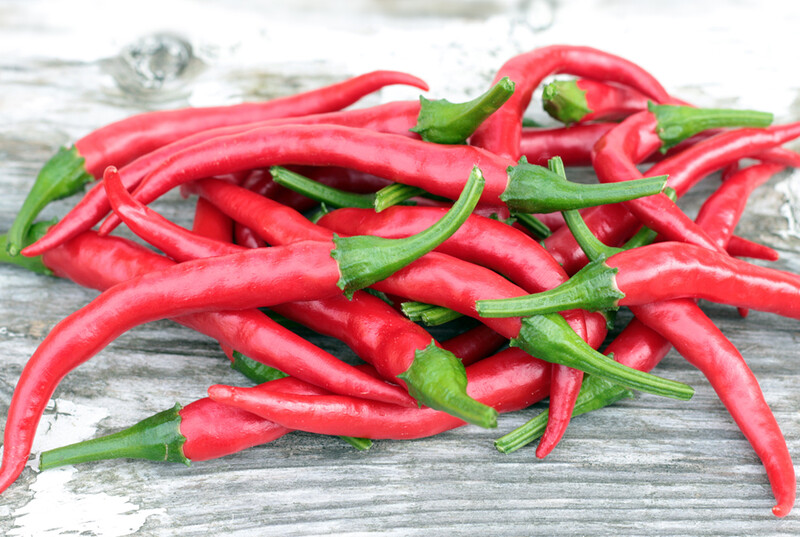 Long Slim Cayenne chilli variety