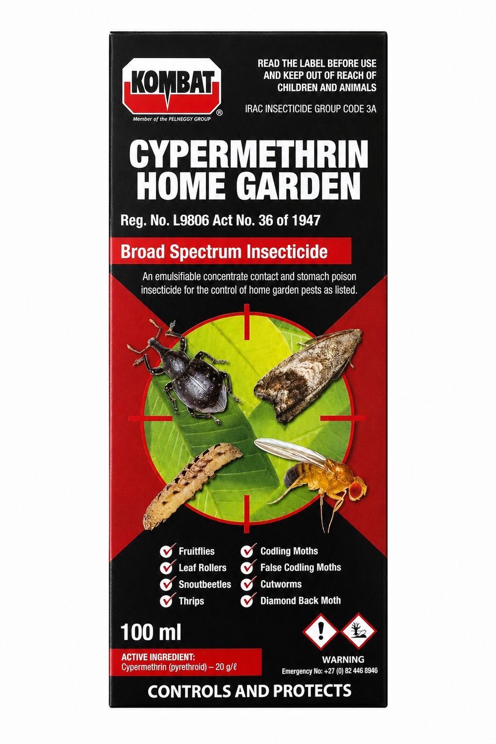 KOMBAT - Cypermethrin Home Garden 100ml