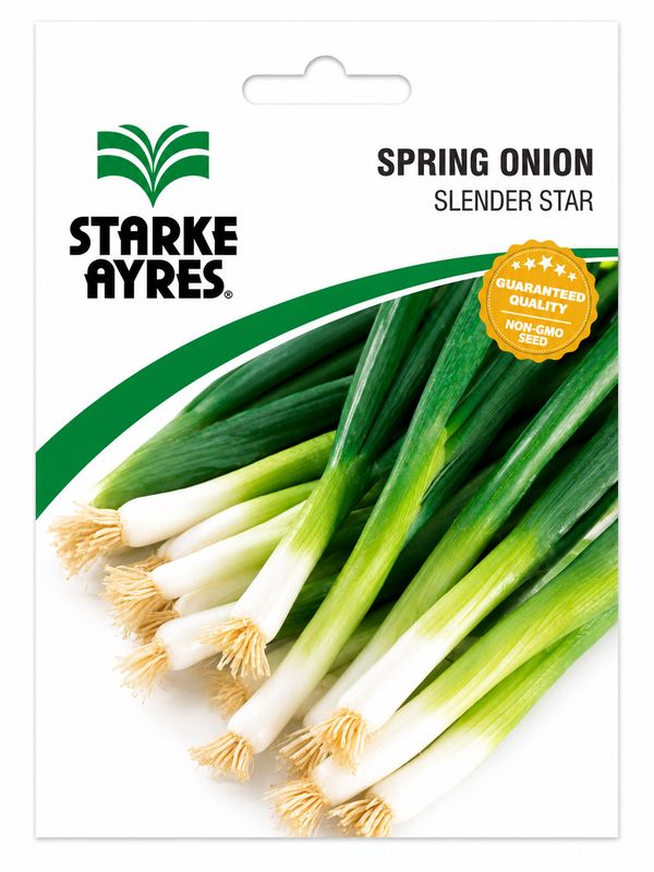 Spring Onion - Slender Star - Seed Packet 5g