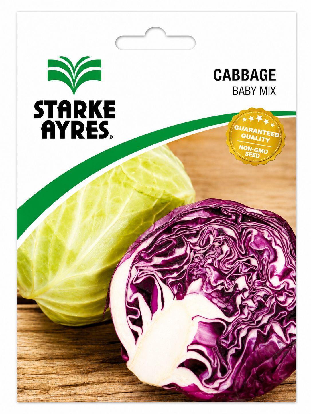Cabbage - Baby Mix - Seed Packet 0.5g
