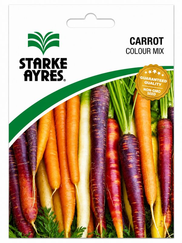 Carrot - Colour Mix - Seed Packet 0.3g