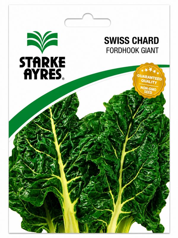 Swiss Chard - Ford Hook Giant Spinach - Seed Packet 10g
