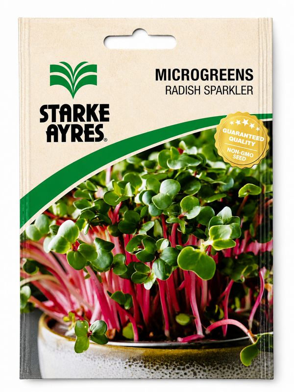 Microgreens Radish Sparkler - Seed Packet 8g